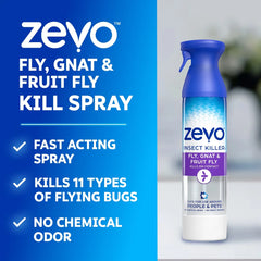 Zevo Fly Gnat and Fruit Fly Flying Insect Spray - 10 fl oz